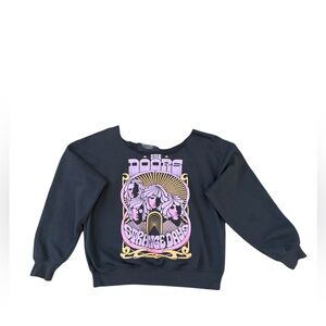 The Doors Cut Out Neck Style Sweater